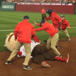 Teddy Roosevelt almost wins in the playoffs, but Nats grounds crew intervenes